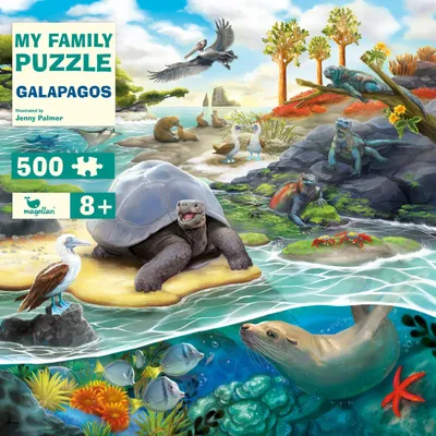 Produktbild von My Family Puzzle - Galapagos