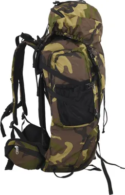 Produktbild von vidaXL Wanderrucksack Grün Tarnfarben 100 L Oxford-Gewebe