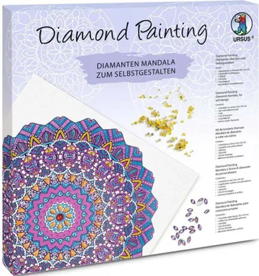 Produktbild von URSUS Diamond Painting Mandala Set 8