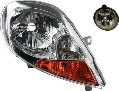 Produktbild von Scheinwerfer passend für Nissan Primastar 09/2006- H4 Re. + Nebel. 8200701353 2601000Q0E 8200415241 7701045717 2615000Q03 4408448 Johns
