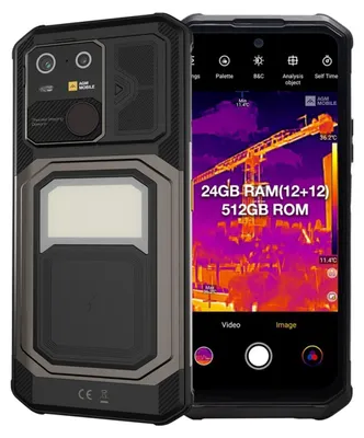 Zdjęcie produktu dla AGM G3 PRO, 17,1 cm (6.72"), 12 GB, 512 GB, 64 MP, Android 15, Czarny