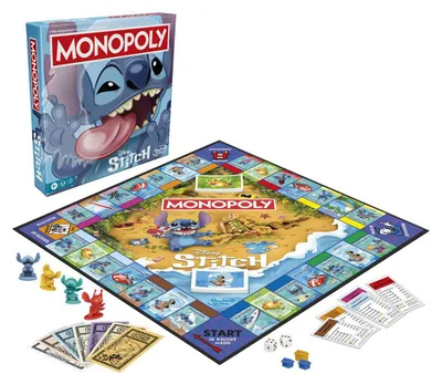 Produktbild von Monopoly Stitch – Niederländische Ausgabe
