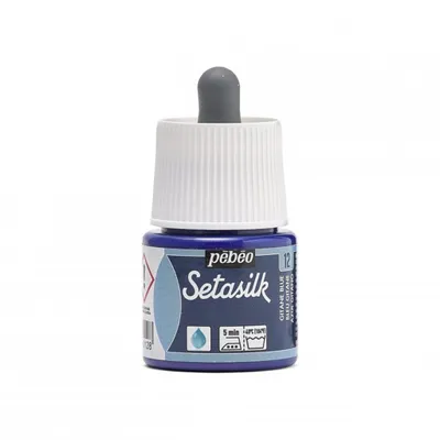 Obrázek produktu pro Pebeo Setasilk, 45 ml, 12 Indigoblau