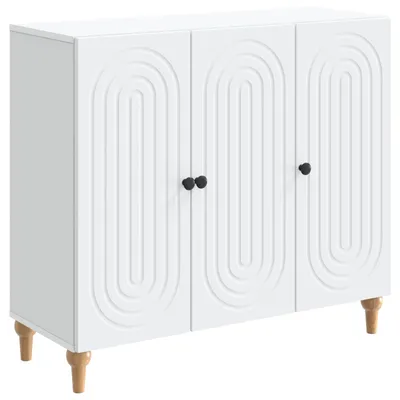 Produktbild von Möbel Sideboard Weiß 89 x 34,5 x 80 cm Holzwerkstoff - Kommoden CC3241