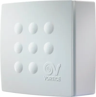 Zdjęcie produktu dla Promieniowy wentylator ścienny Vortice Quadro MICRO 100 T EC z silnikiem EC i wyłącznikiem czasowym