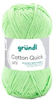 Zdjęcie produktu dla Gründl Bawełna quick uni,50g.100%bawełna,merceryzowana,szydełkowa i dziewiarska,50g/125m,NS 3-4 103