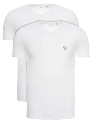 Produktbild von Guess - T-Shirt für Herren, V-Ausschnitt (2er-Pack) NA278 (XXL) (Weiß)