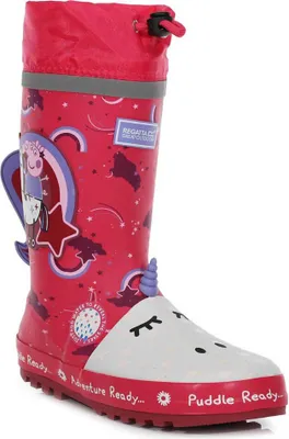 Produktbild von Regatta Peppa Puddle Welly Gummistiefel Rot EU 39 Rot EU 39