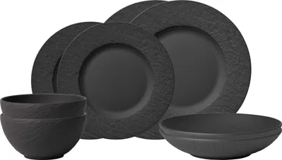 Produktbild von Villeroy & Boch Manufacture Rock Einsteiger-Set 8-teilig