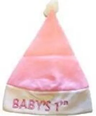 Produktbild von Babys First Rosa Weihnachtsmütze