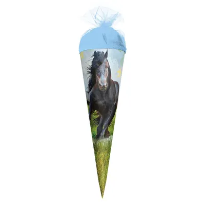 Obrázok produktu pre Roth Motívová školská taška Power Horse, 22 cm, okrúhla, tylový uzáver