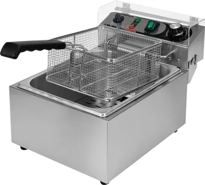 Produktbild von Gastro Fritteuse 1x6L 3000W 430x285x285mm