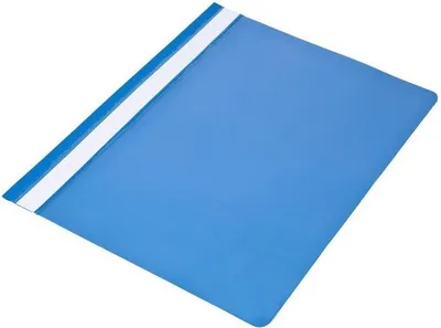 Zdjęcie produktu dla Skoroszyty A4 PP niebieskie 200 kartek 10 sztuk