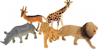Immagine prodotto di set di giochi animali selvatici 5 pezzi
