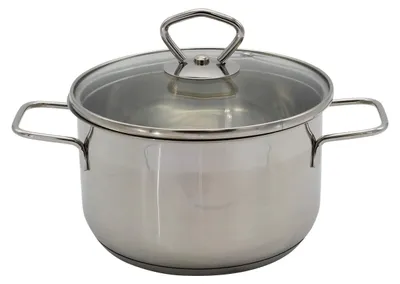 Produktbild von Fleischtopf Ø16 cm EUROHOME® – aus Edelstahl, 16x16x10cm – für optimales Kochen
