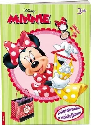 Zdjęcie produktu dla Minnie Kolorowanka z naklejkami