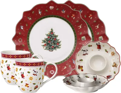 Produktbild von Villeroy & Boch Toy's Delight Frühstücks-Set 6-teilig rot