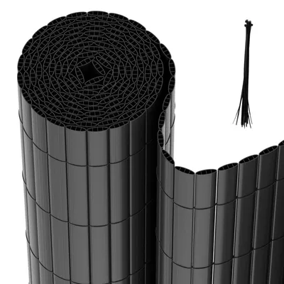 Obrázok produktu pre Jopassy privacy screen mat PVC privacy screen privacy plot garden balcony fence windbreak balcony panelling anthracite 90x900cm