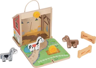 Immagine prodotto di 2Kids Toys La mia prima scuderia di cavalli