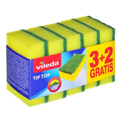Produktbild von Reinigungsschwamm Vileda Tip-Top 5 Stk.