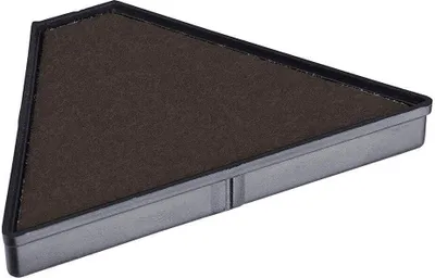 Produktbild von COLOP Ersatzstempelkissen E/45 schwarz Doppelpack 2 Stück