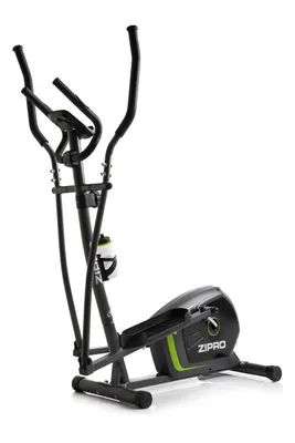 A black and green Zipro Neon magnetic crosstrainer is shown against a white background.
