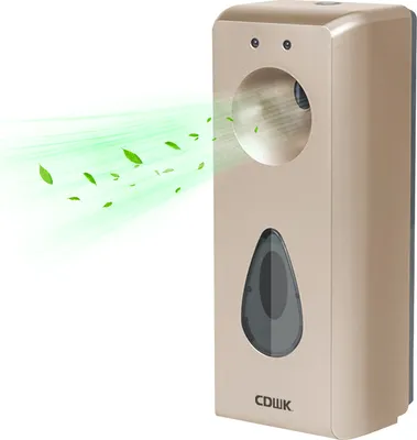 Produktbild von 300 ml automatischer Lufterfrischer-Spruehspender, Wandmontage/Stand-Automatischer Duftspender fuer Badezimmer, Hotel, Buero, Gewerberaeume, Geraeuscharmer Duftspender, Doppelte Stromversorgung