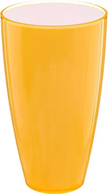 Image de Verre 14 cm Collection Pastel moutarde