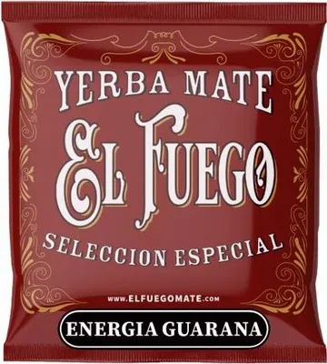 Produktbild von El Fuego - Mate Tee Probe Energia Guarana 50g - Mit Guayusa, Guarana - Rauchig Viel Staub - Intensive - Yerba Mate aus Paraguay
