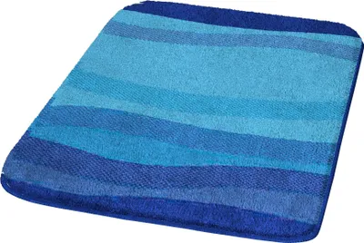 Produktbild von Kleine Wolke Badteppich MIAMI Himmelblau 65 x 115 cm