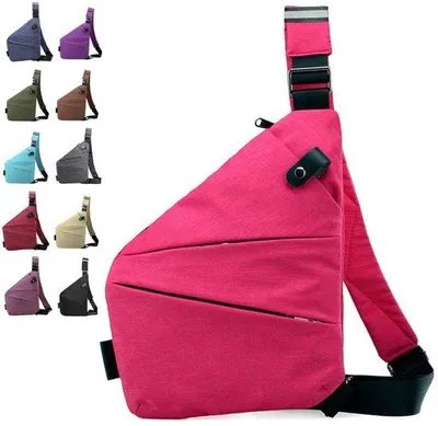 Productafbeelding van Ibenzoa® Robuuste, diefstalwerende schoudertas voor dames, roze – Compacte, veilige tas met binnenvakken en verstelbare schouderband, geschikt voor dagelijks gebruik en reizen