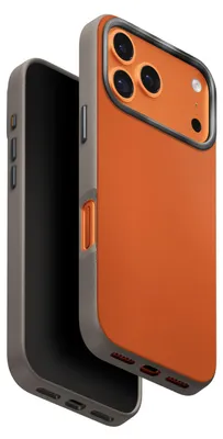Obrázok produktu pre UNIQ Lyden DS MagClick ochranný kryt na nabíjanie pre iPhone 17 Pro, plameňovo oranžová/žltá