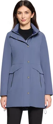 Produktbild von Betty Barclay Outdoor Jacke leicht tailliert mit abnehmbarer Kapuze und Zweiwege-Reißverschluss 88 cm Gesamtlänge