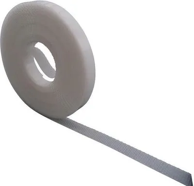Produktbild von Selbstklebendes Fliegengitter Klettband Pilzkopfband 5600mm x 10mm Schwarz - Effektiver Insektenschutz für Fenster