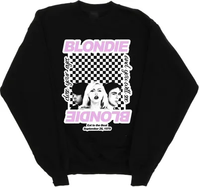 Produktbild von Blondie - "Eat To The Beat" Sweatshirt für Damen BI16992 (L) (Schwarz)