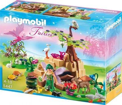 Produktbild von PLAYMOBIL 5447 Zaubertrankfee Elixia im Tierwäldchen