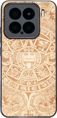 Produktbild von Bewood Holzetui für Xiaomi 15 AZTEC CALENDAR ANIEGRE