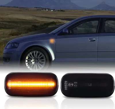 Produktbild von Led Seitenblinker für AUDI A4 | Typ B6 B7 | BJ 2000-2009 | SCHWARZ