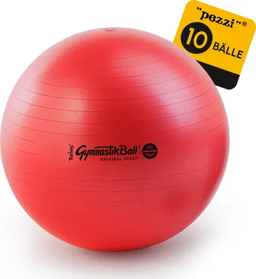 Produktbild von 10 Original Pezzi® Gymnastikball MAXAFE - platzsicher - rot