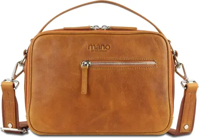 Produktbild von mano Umhängetasche Don Pietro Damen 020698 cognac