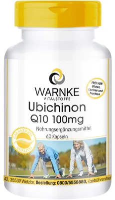 Obrázek produktu pro Ubichinon Q10 100 mg kapsle 60 kapslí