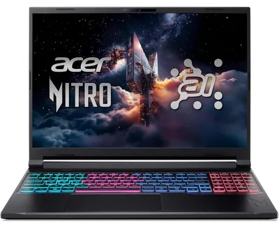 Immagine prodotto di Acer Nitro ANV16S-61-R8ZV Copilot+ PC AMD Ryzen AI 7 350 Computer portatile 40,6 cm (16") WQXGA 32 GB DDR5-SDRAM 2 TB SSD NVIDIA GeForce RTX 5060 Wi-Fi 6E (802.11ax) Windows 11 Home Italiano Nero