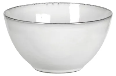 Immagine prodotto di Broste Copenhagen, ciotola in vetro effetto sabbia, diametro 17 cm, colore sabbia