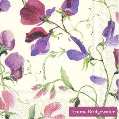 Produktbild von Servietten 25x25 cm - SWEET PEA cream