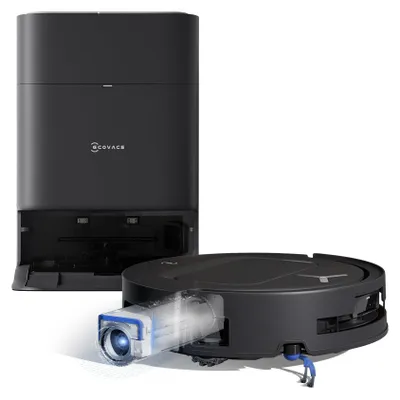 Obrázok produktu pre Ecovacs Deebot T80 Omni, bezvreckový, čierny, okrúhly, 3 l, 65 dB, 0,11 l