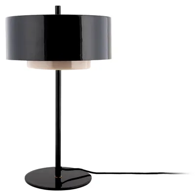 Produktbild von Leitmotiv - Tischleuchte Grato Anillo - Warmes Grau - Ø29cm Tischlampe - Nachttischlampe, Wohnzimmer, Schlafzimmer