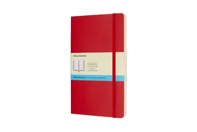 Produktbild von Moleskine Notizbuch Classic Collection Groß (13x21) - mit weichem Einband - 70g-Papier - Punktraster - Scharlachrot