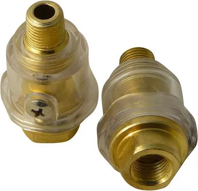 Produktbild von Druckluft Miniöler - Wartungsöler mit Schauglas, Öler f. Druckluftwerkzeuge Öl