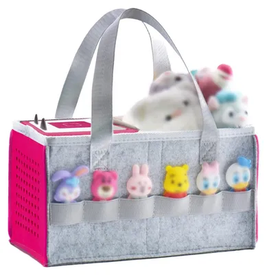 Immagine prodotto di Borsa per il set iniziale e gli accessori di Toniebox - Custodia organizer in feltro (rosa)