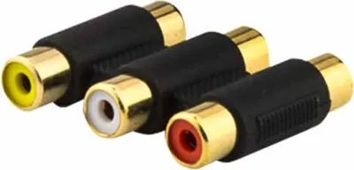 Produktbild von e+p VC 917 G, 3x RCA, 3x RCA, Schwarz
